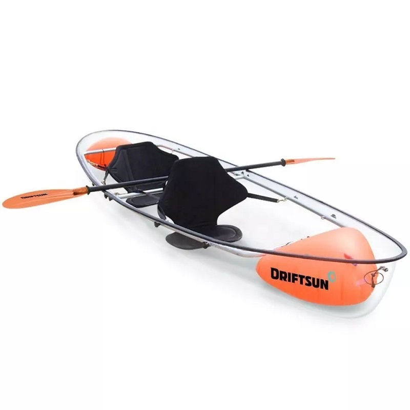 Design OEM Policarbonato Transparente Canoa Kayak